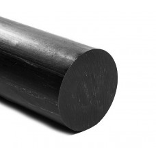 Капролон графитонаполненный стержневой ПА 6-МГ 170х950 мм ТУ 6-06-38-89