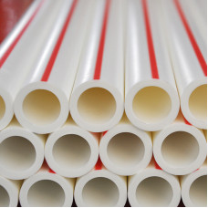 Полипропиленовая труба гофрированная дренажная двухслойная круглая белая SN 16 250х216 мм ГОСТ/ТУ