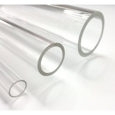 Оргстекло труба круглая экструзионная белая блестящая PLEXIGLAS XT 5х120х100х2000 мм